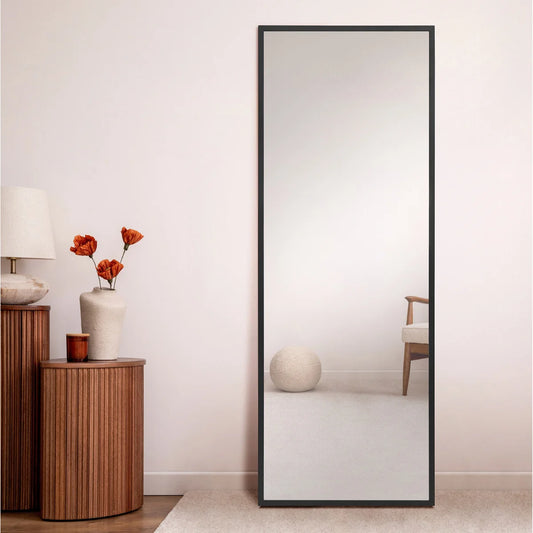 NEW - Costco - Morris Black Trim Floor Mirror - Retail $249