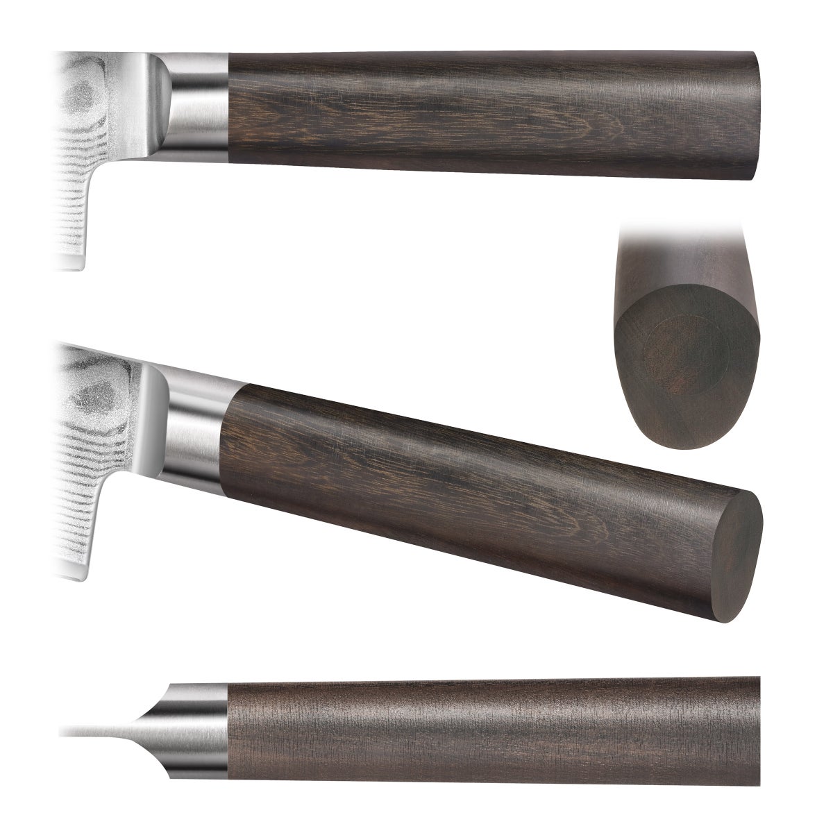 Cangshan Sobu Series 6pc Damascus Steel Knife Block Set - Retail $225