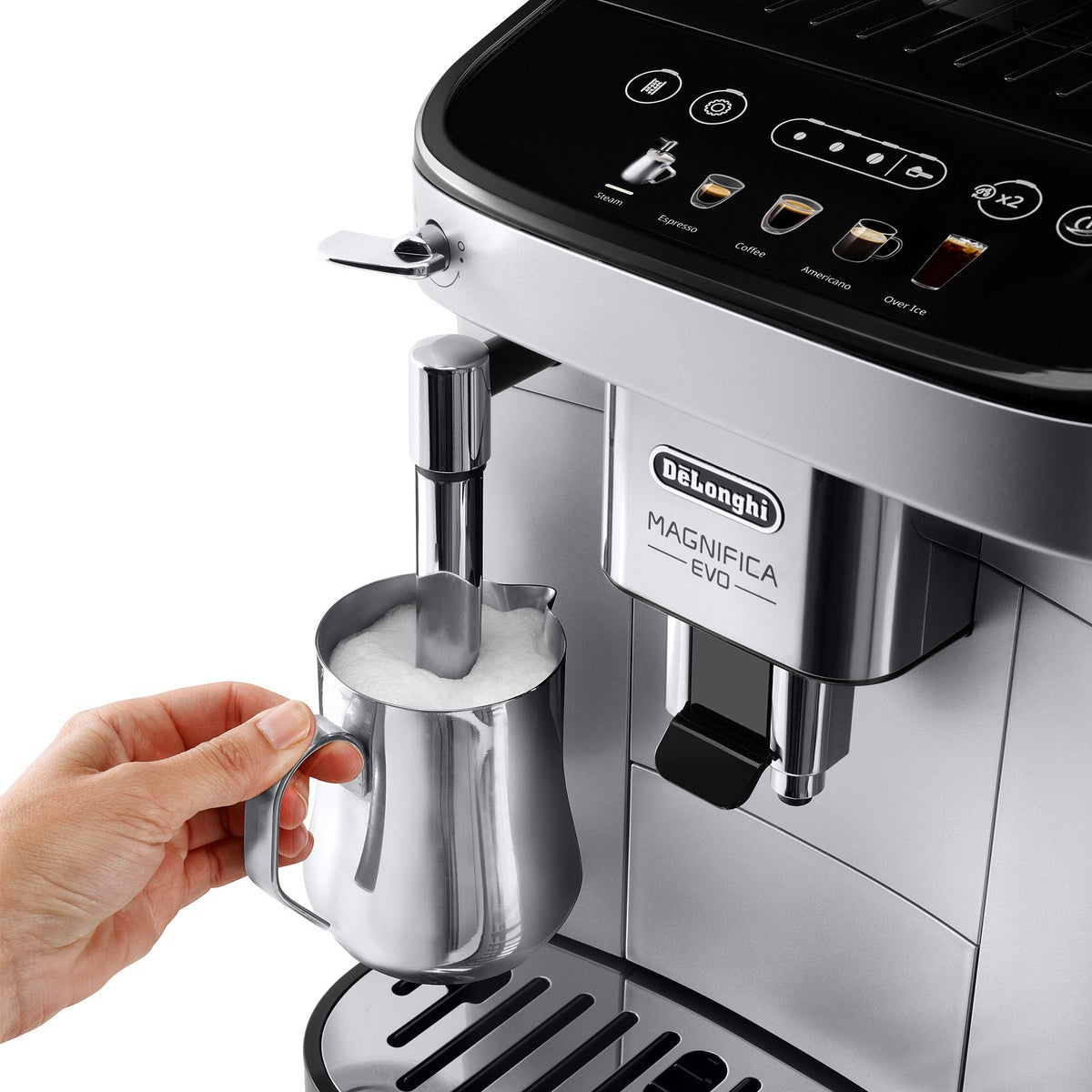 De'Longhi Magnifica Evo Automatic Espresso Machine with Frother and Preset Recipes