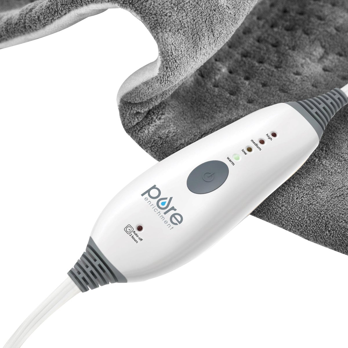 PureRelief Ultra-Wide Microplush Heating Pad