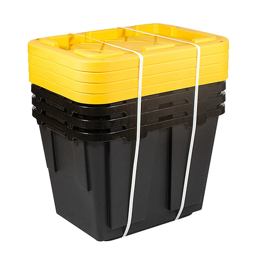 Greenmade 12 Gallon Storage Bin, 4-pack