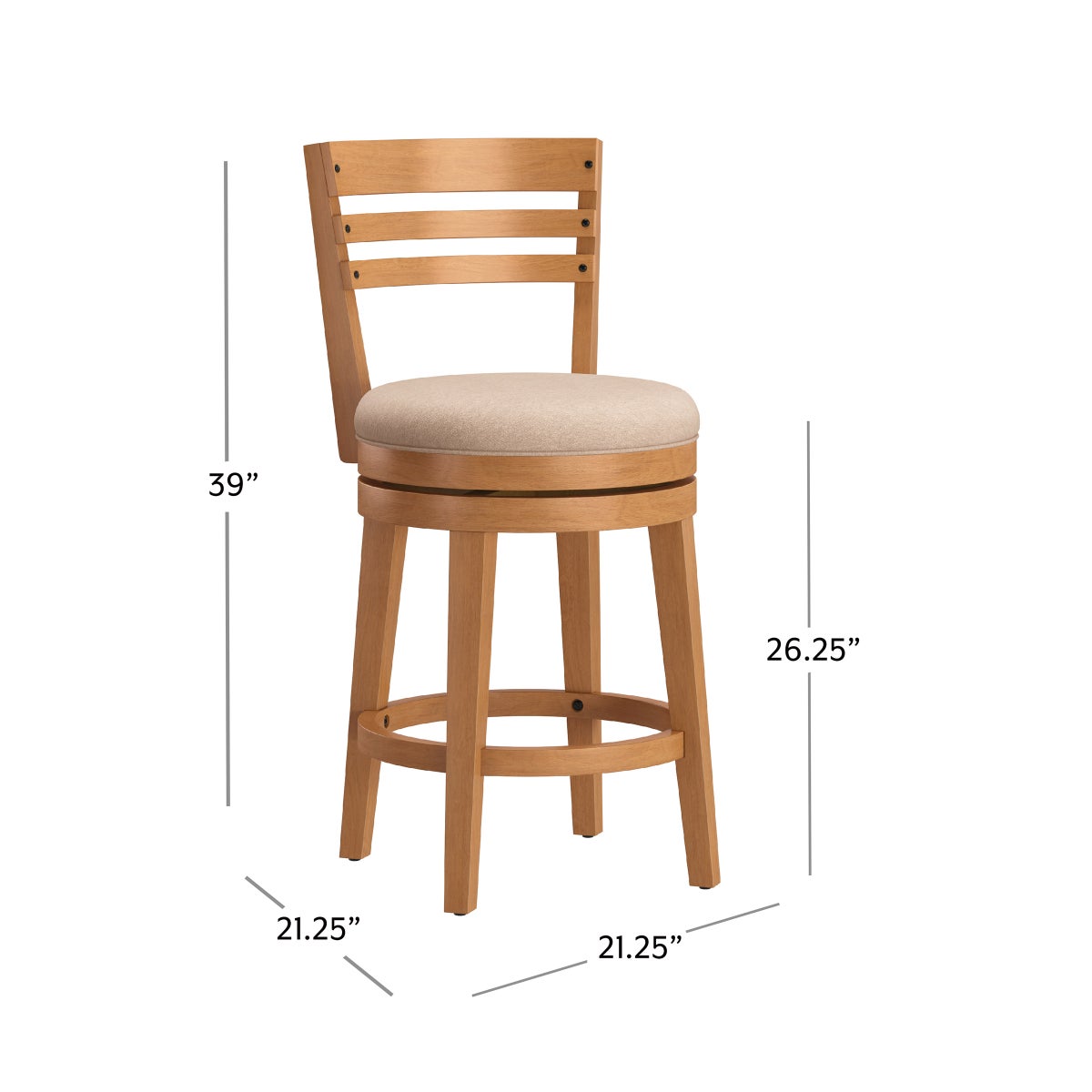 Lemon Grove Counter Height Swivel Stool