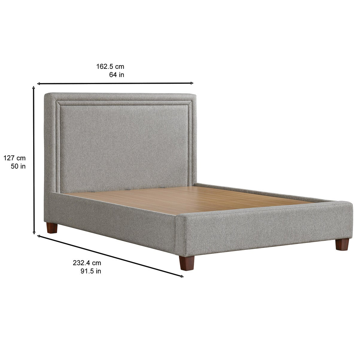 Alice Queen Upholstered Bed
