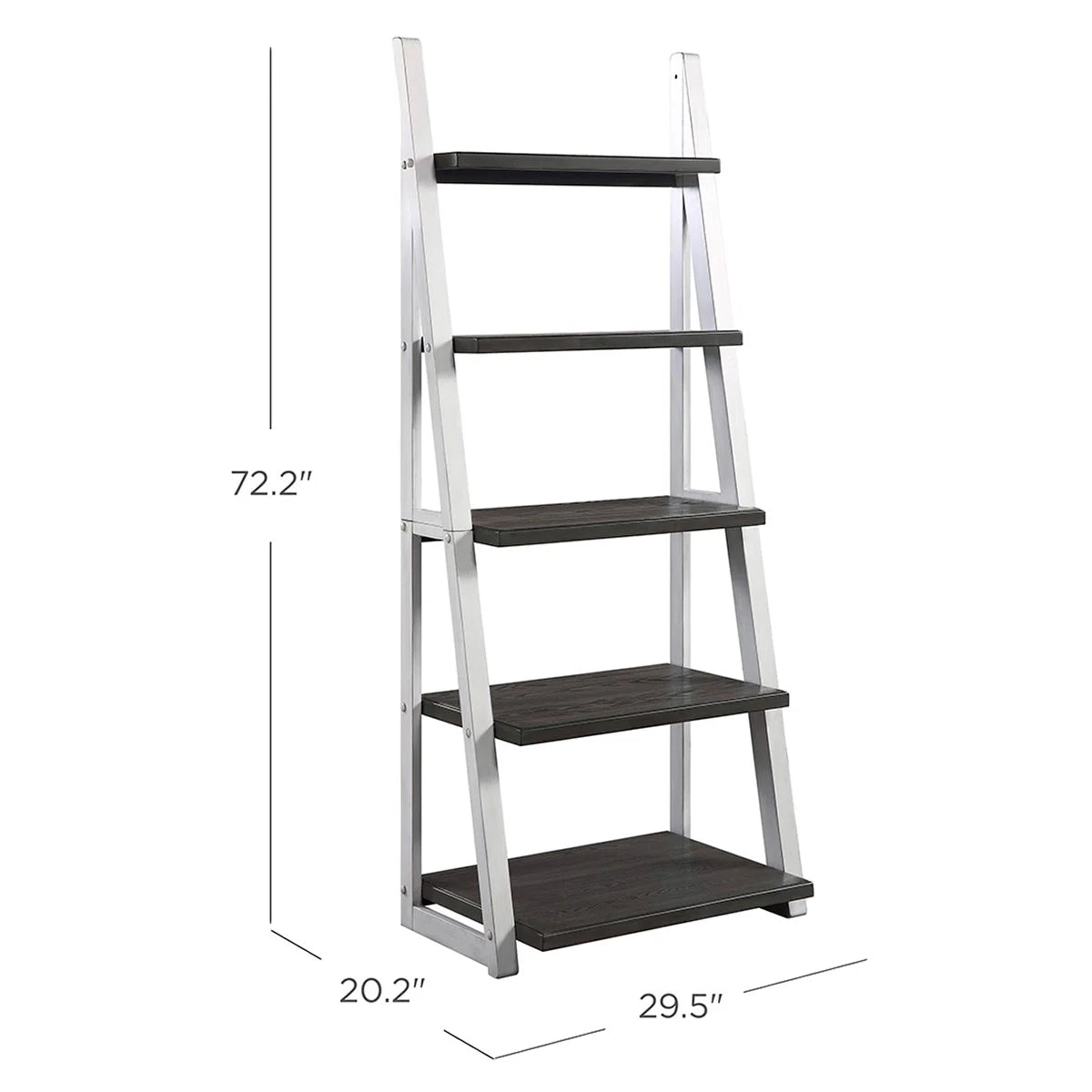 Ashlyn 72 Inch Ladder Bookcase - Retail $169