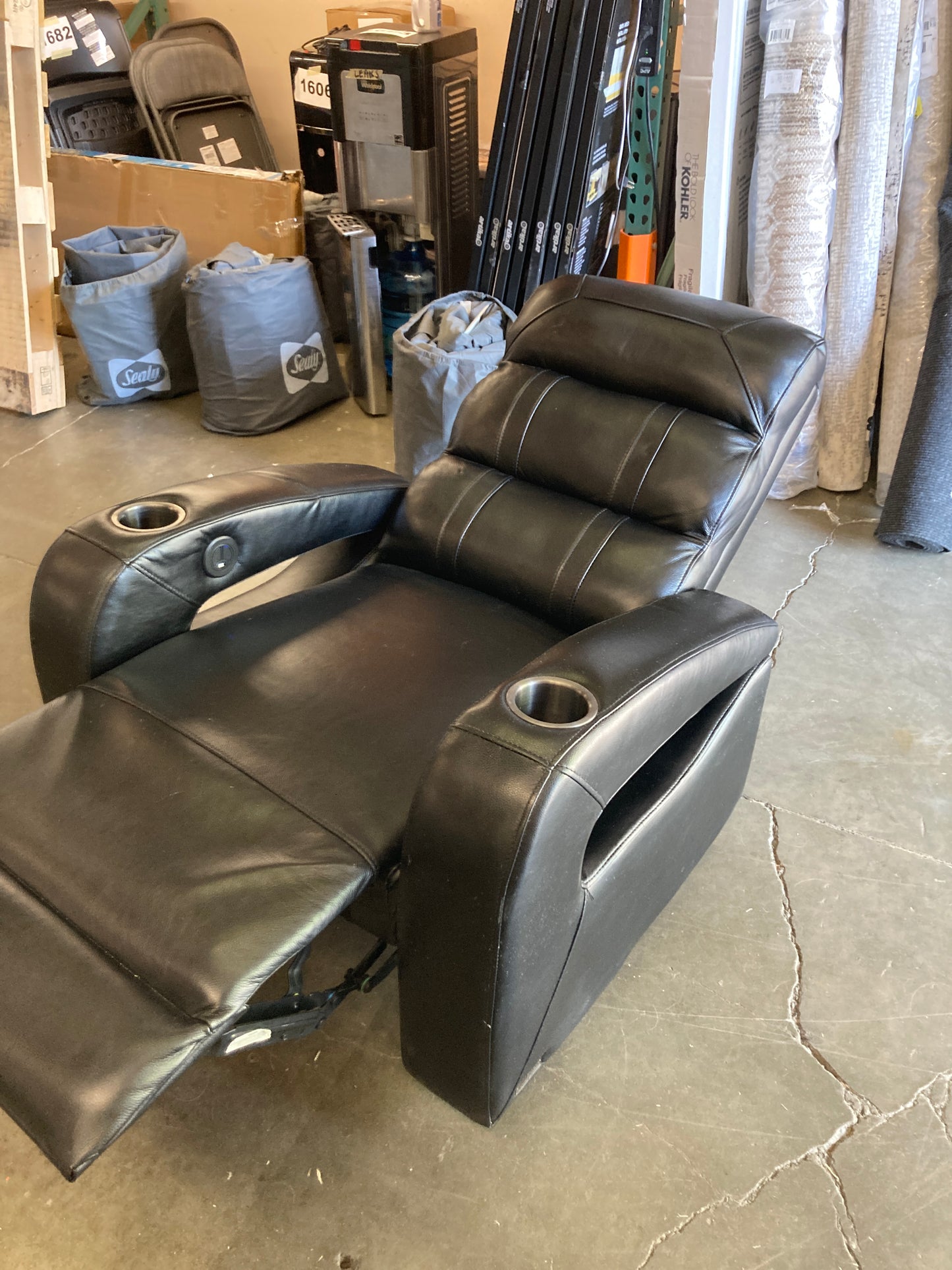 Costco - Altino Leather Power Recliner - Retail $749 Default Title