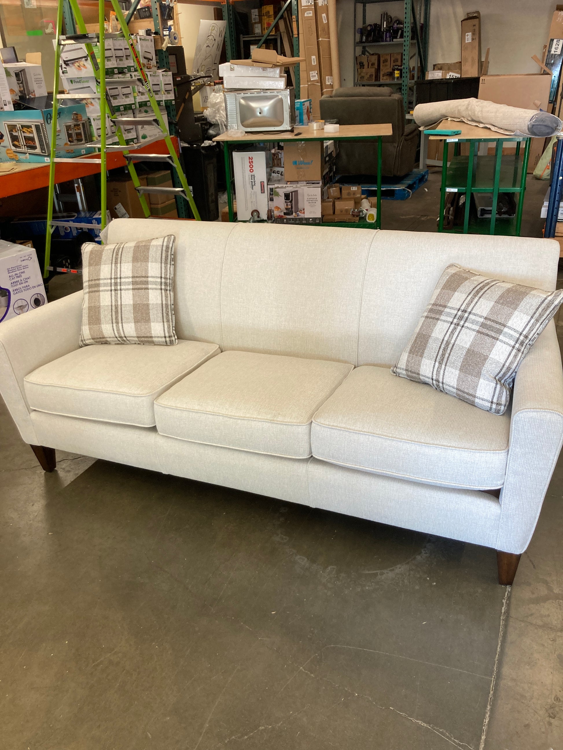NEW - Costco - Flexsteel Abbey Fabric Sofa - Retail $1249 Default Title