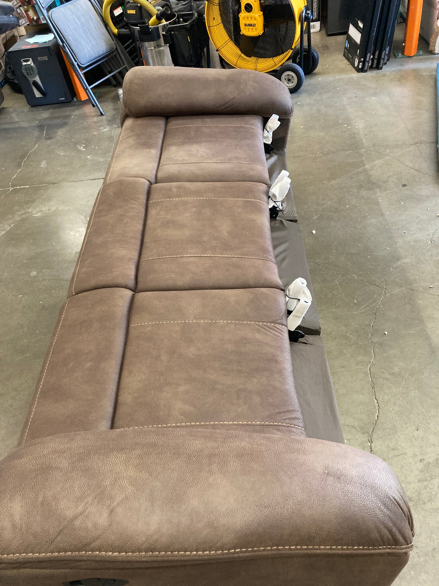 NEW - Costco - Barcalounger Henley Fabric Manual Reclining Sofa - Retail $1199 Default Title