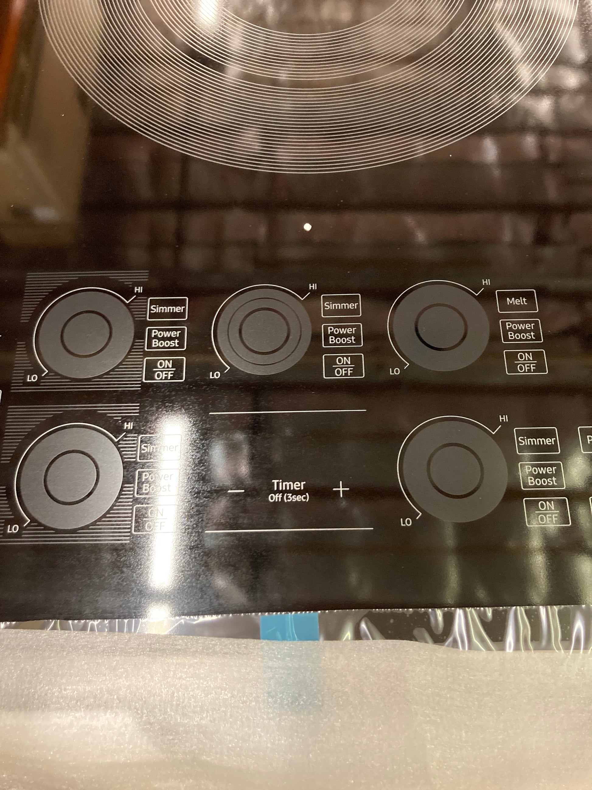 NEW - Samsung 36 in. 5-Element INDUCTION Cooktop with Wifi Connectivity Model: NZ36K7880US - Retail $2499 Default Title