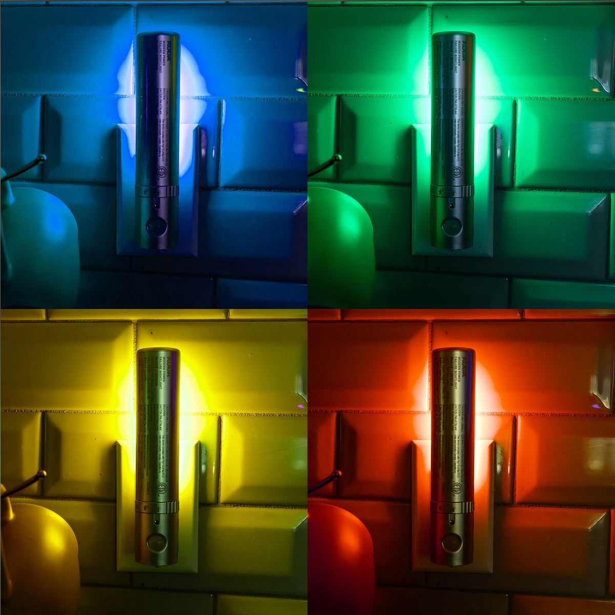 KODA Modern Power Failure Night Light, 3-pack