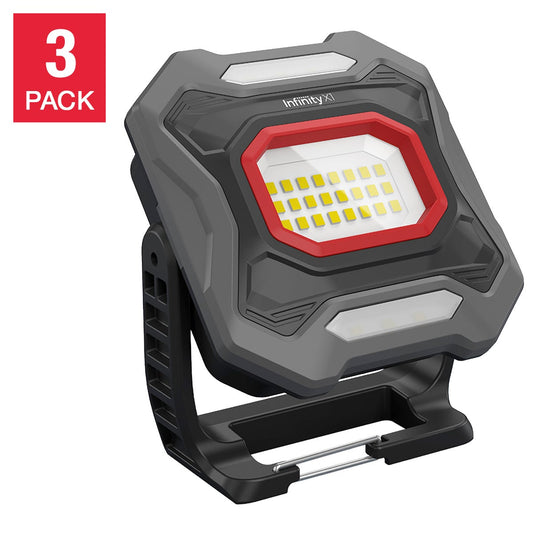Infinity X1 2000 Lumen Worklight, 3-pack