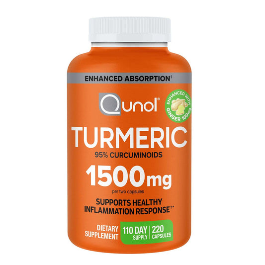NEW - Qunol Turmeric 1500 mg, 220 Capsules