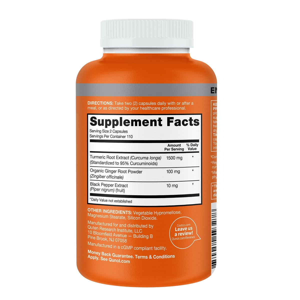 NEW - Qunol Turmeric 1500 mg, 220 Capsules