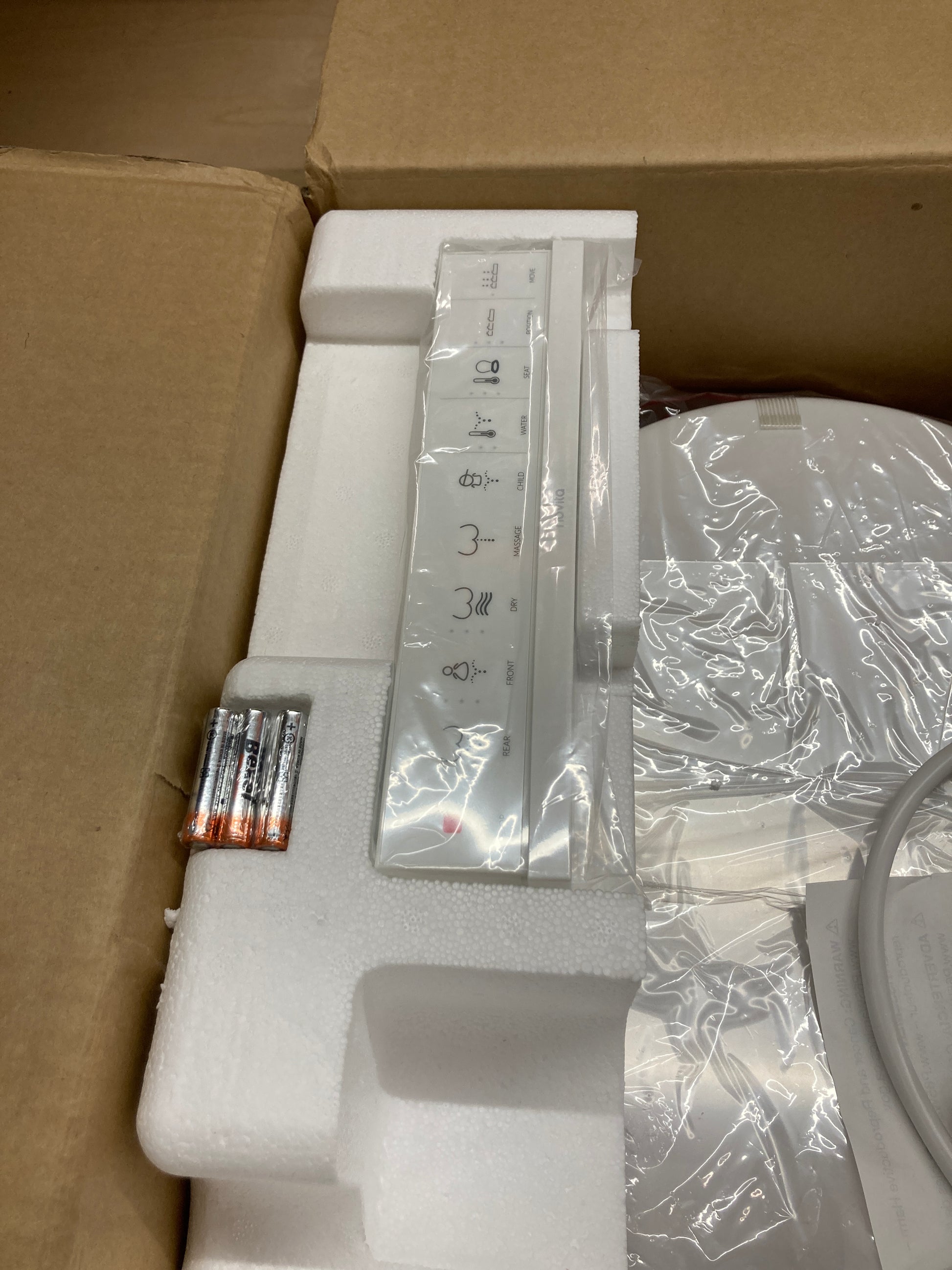 Kohler Novita Elongated Bidet Toilet Seat - Retail $279 Default Title