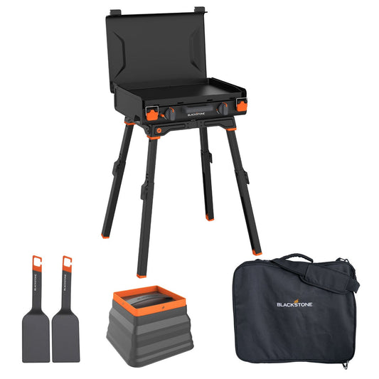 Blackstone 20in Camping Griddle Kit with Stand