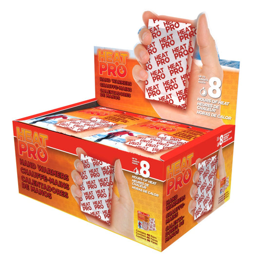 Heat Pro Hand Warmers, 40-pairs