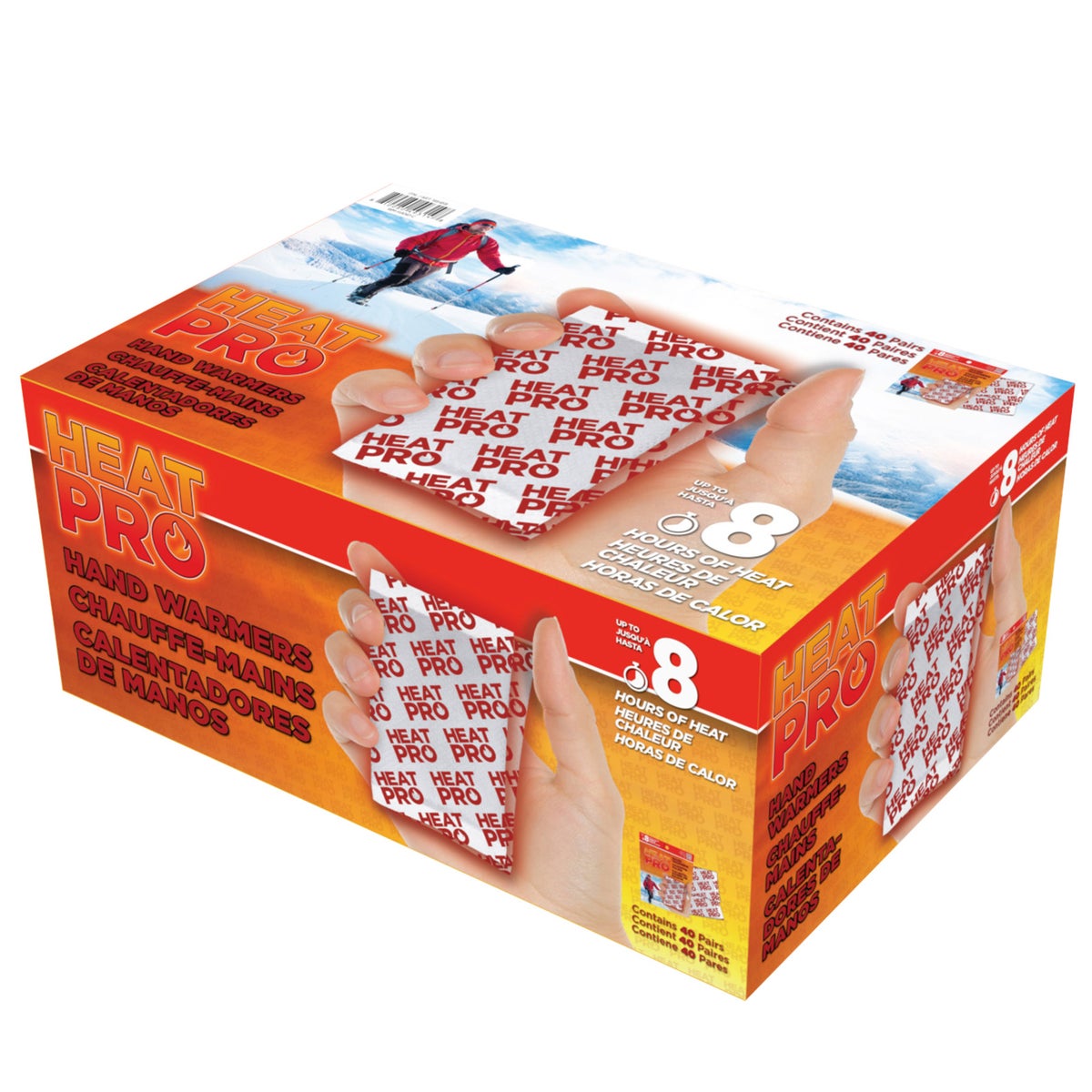 Heat Pro Hand Warmers, 40-pairs