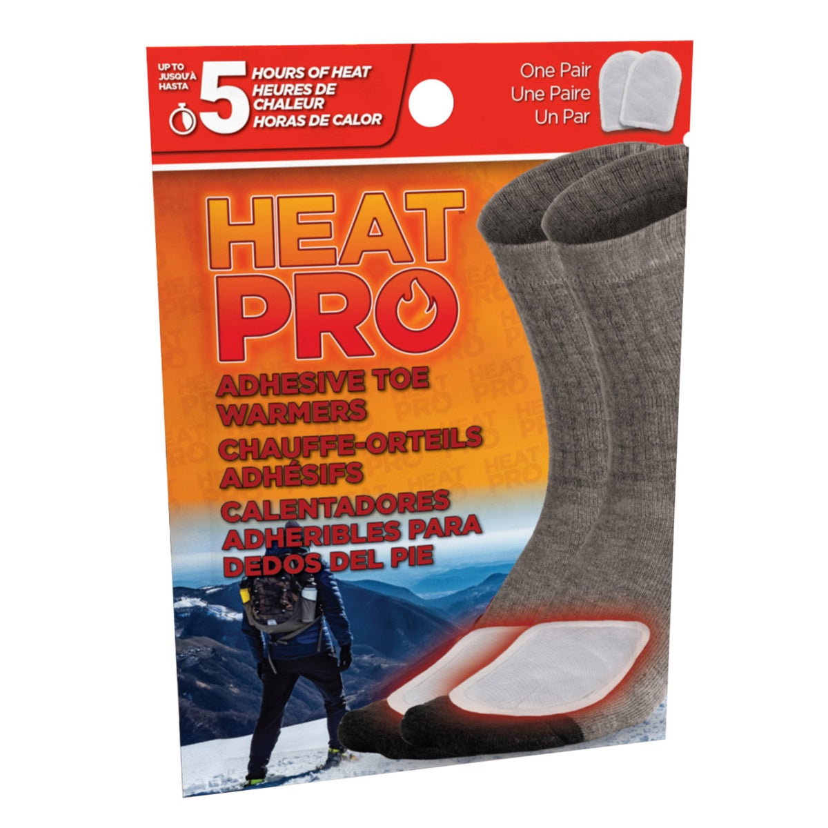 Heat Pro Toe Warmers, 60-pairs - Retail $10
