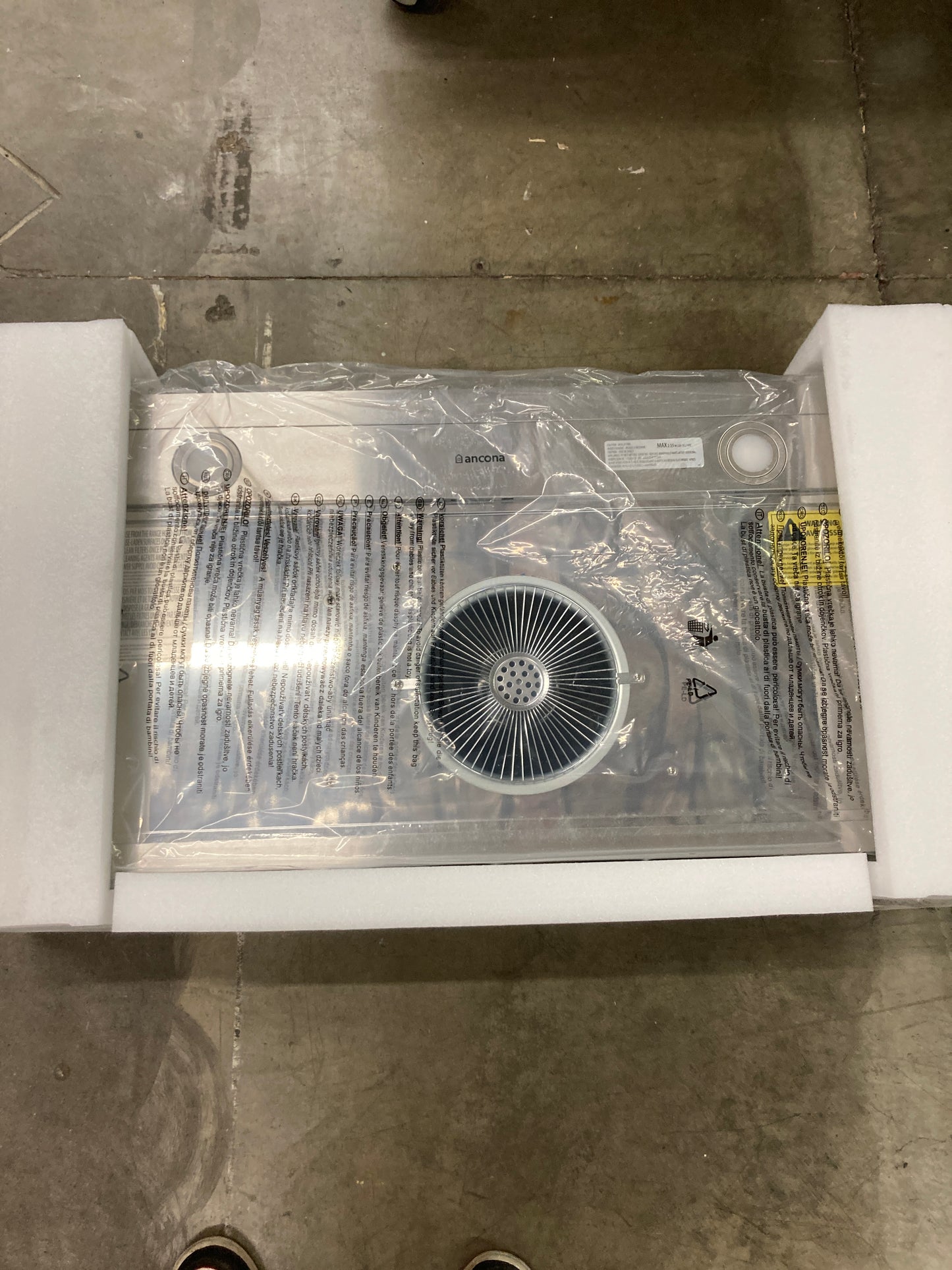 Ancona Slim III 30 in. with LED lights Range Hood - Retail $249 Default Title