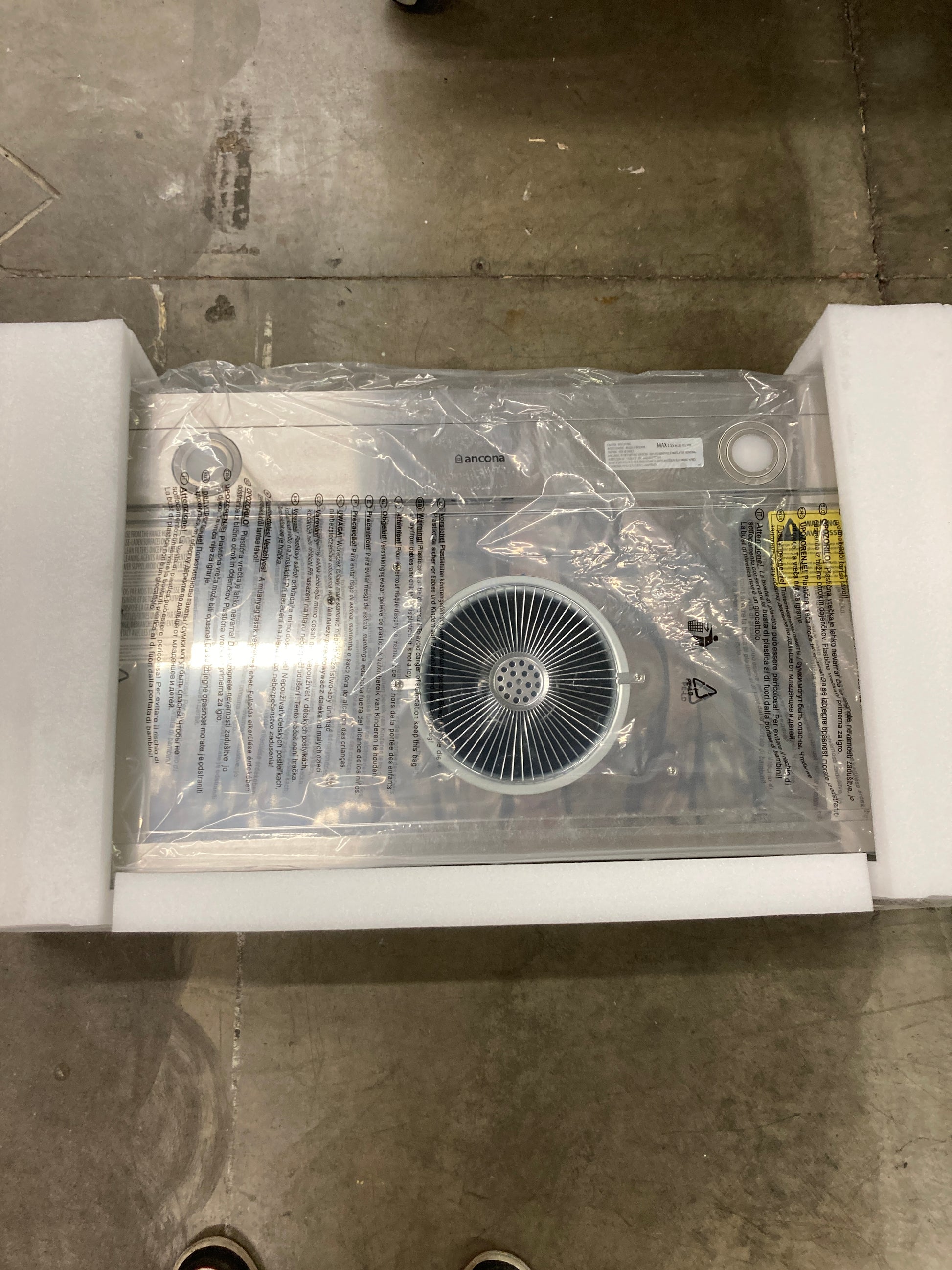 Ancona Slim III 30 in. with LED lights Range Hood - Retail $249 Default Title