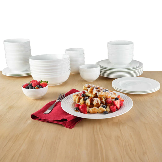 NEW - Mikasa Ciara 40-piece Bone China Dinnerware Set - Retail $119