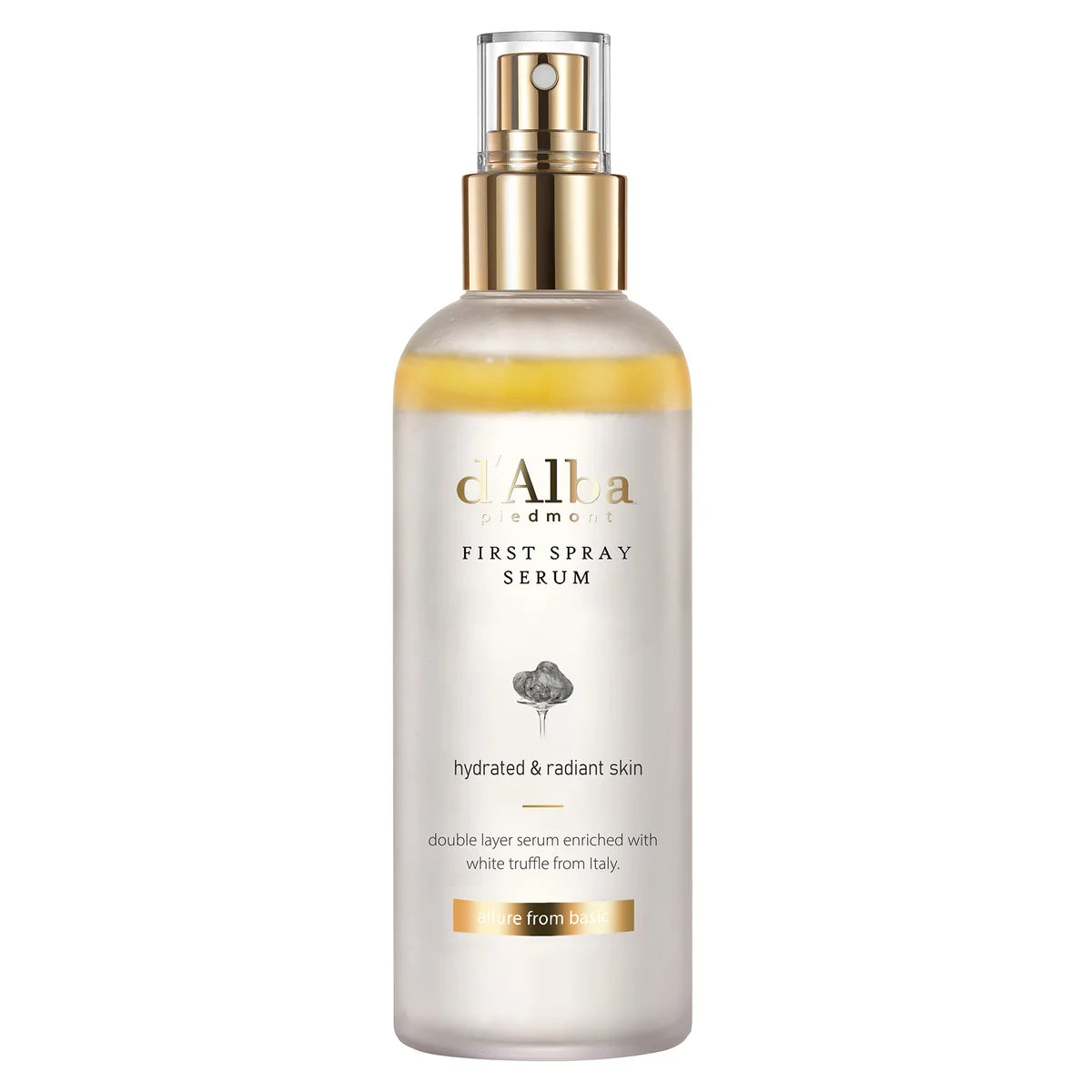 NEW - d'Alba Piedmont White Truffle First Spray Serum, 6.08 fl oz - Retail $26