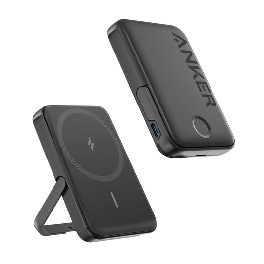 Anker MagGo Magnetic Wireless Charging 5,000 mAh Power Bank, 2-pack
