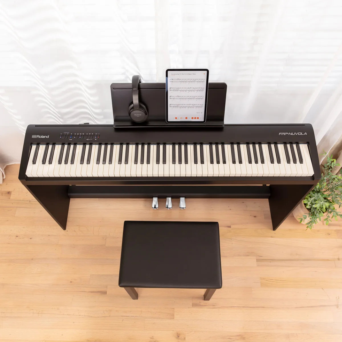 NEW - Roland FRP Nuvola Digital Piano Bundle - Retail $699