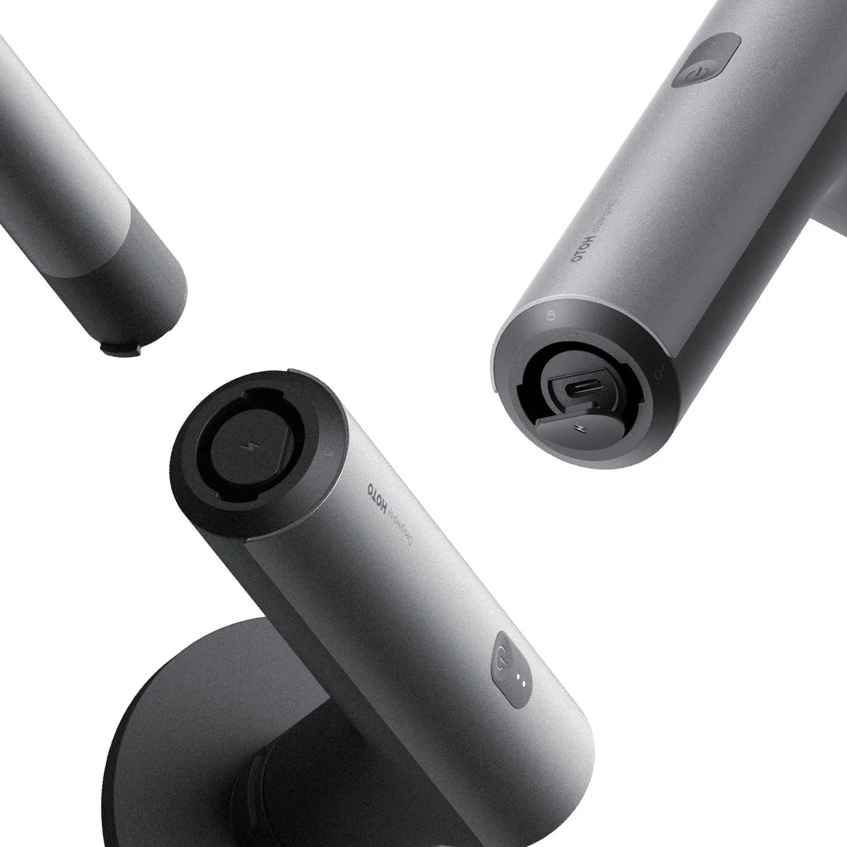 HOTO Cordless Spin Scrubber: 2.5 N·M torque, six brush heads, IPX7 rated