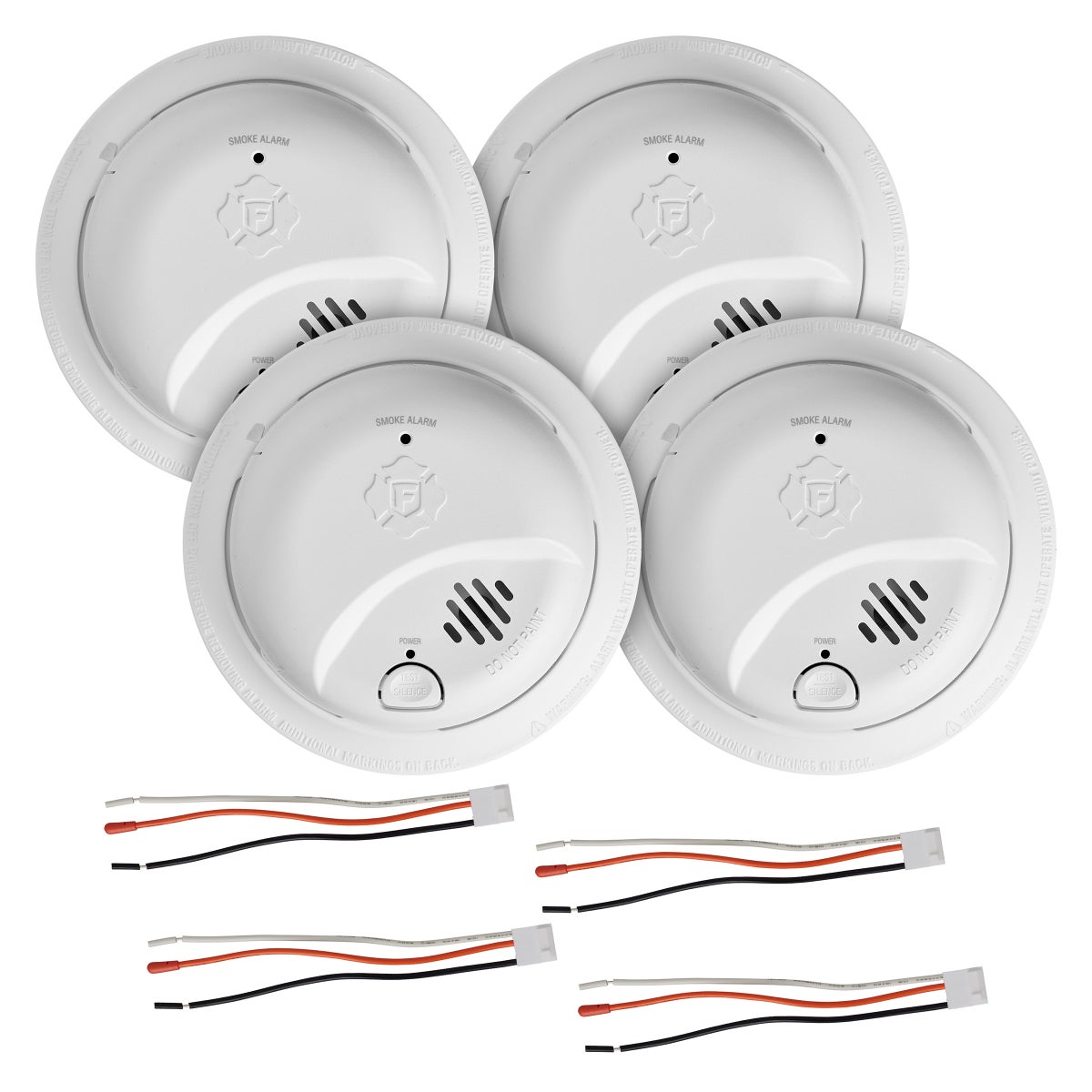 First Alert Advanced Precision Detection Smoke Alarm, 4-pack - Retail $80