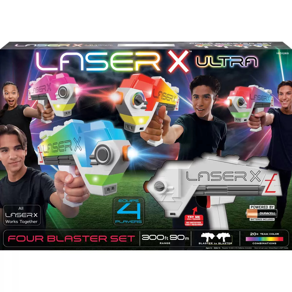 NEW - Costco - LaserX UltraBlaser 4 Player Set - Retail $49