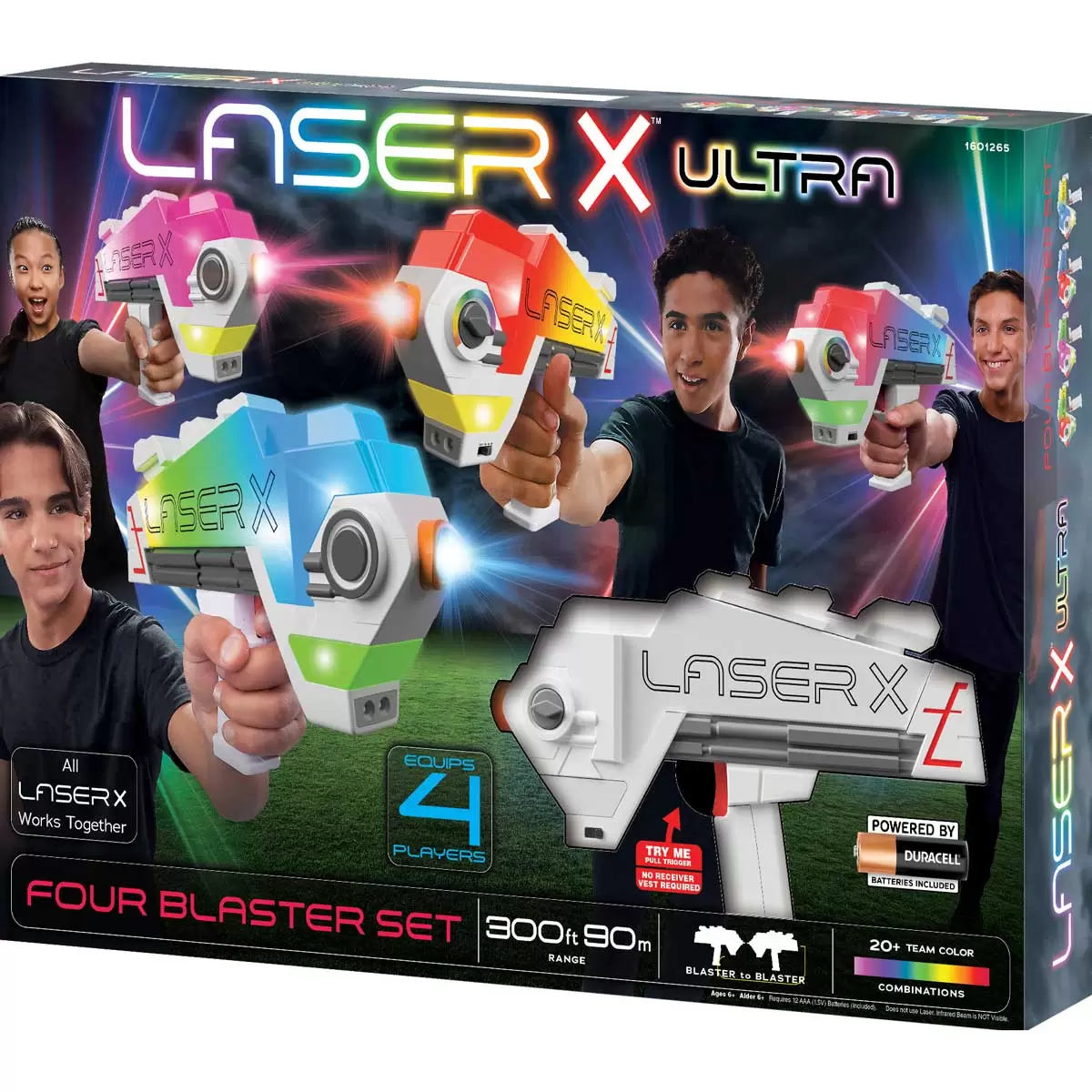 NEW - Costco - LaserX UltraBlaser 4 Player Set - Retail $49