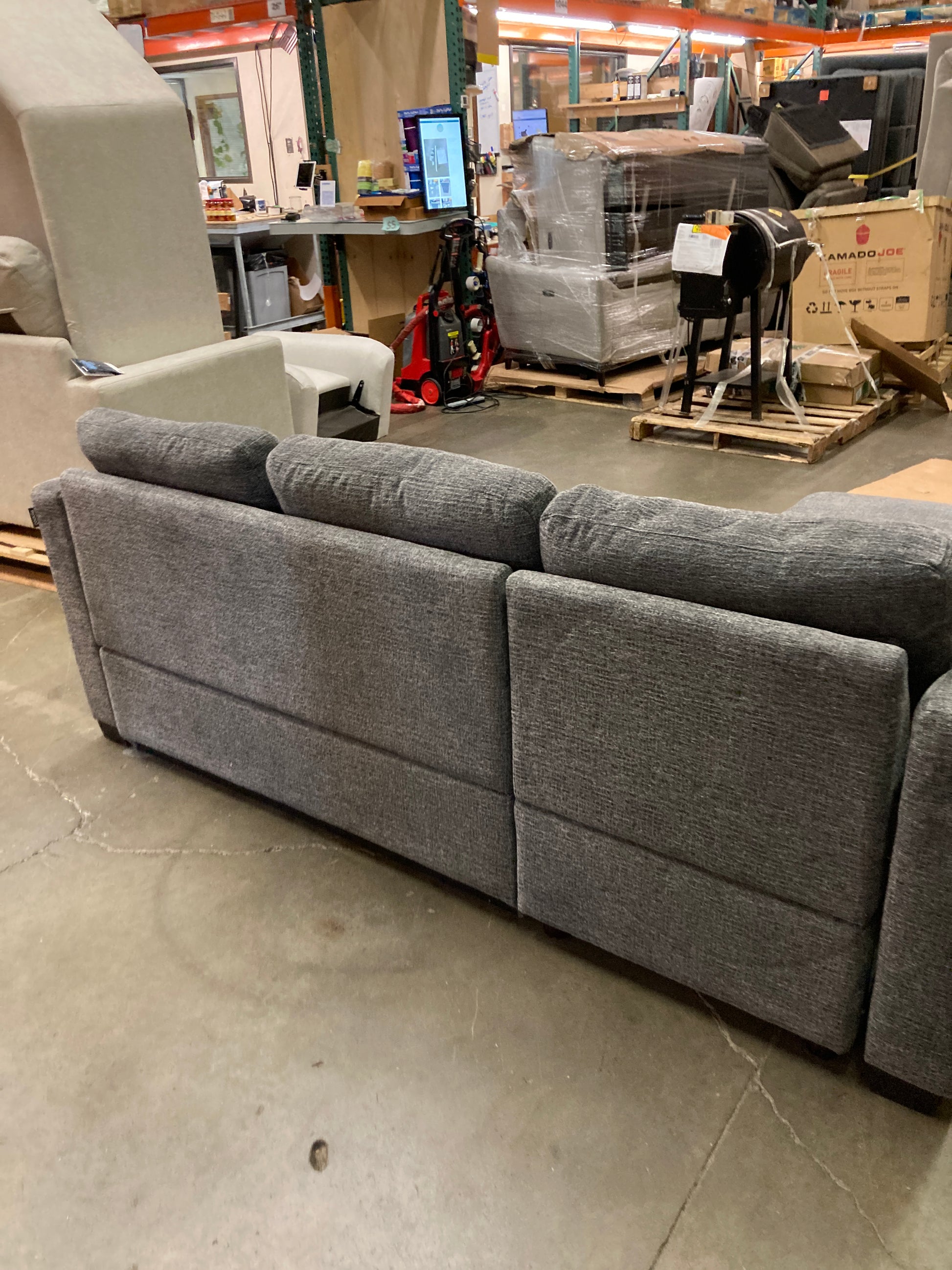 Costco - Coddle Aria Fabric Sleeper Sectional - Retail $1249 Default Title