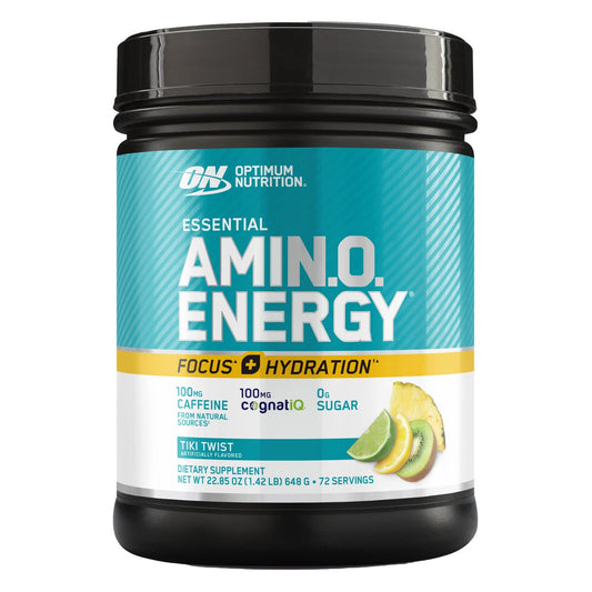 Optimum Nutrition Essential Amino Energy + Electrolytes, Tiki Twist, 1.42 lbs