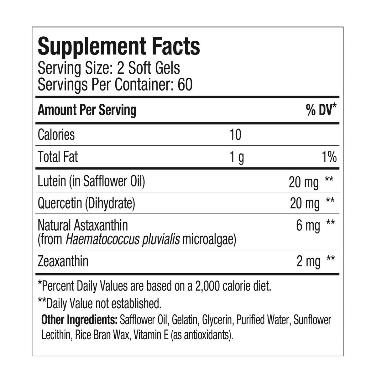 NEW - EyeAstin Hawaiian Astaxanthin, 120 Softgels