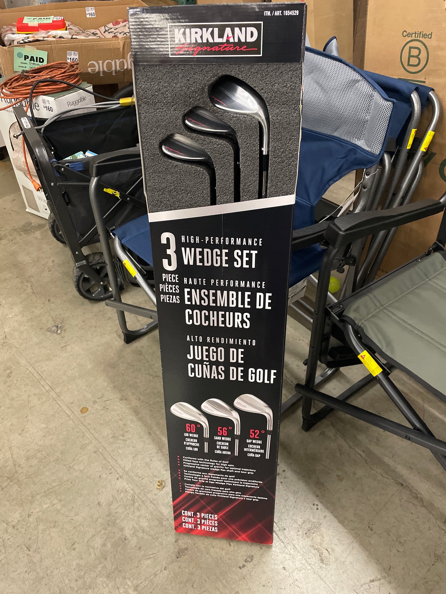 Kirkland Signature Gen 2 High-performance 3-piece Wedge Set