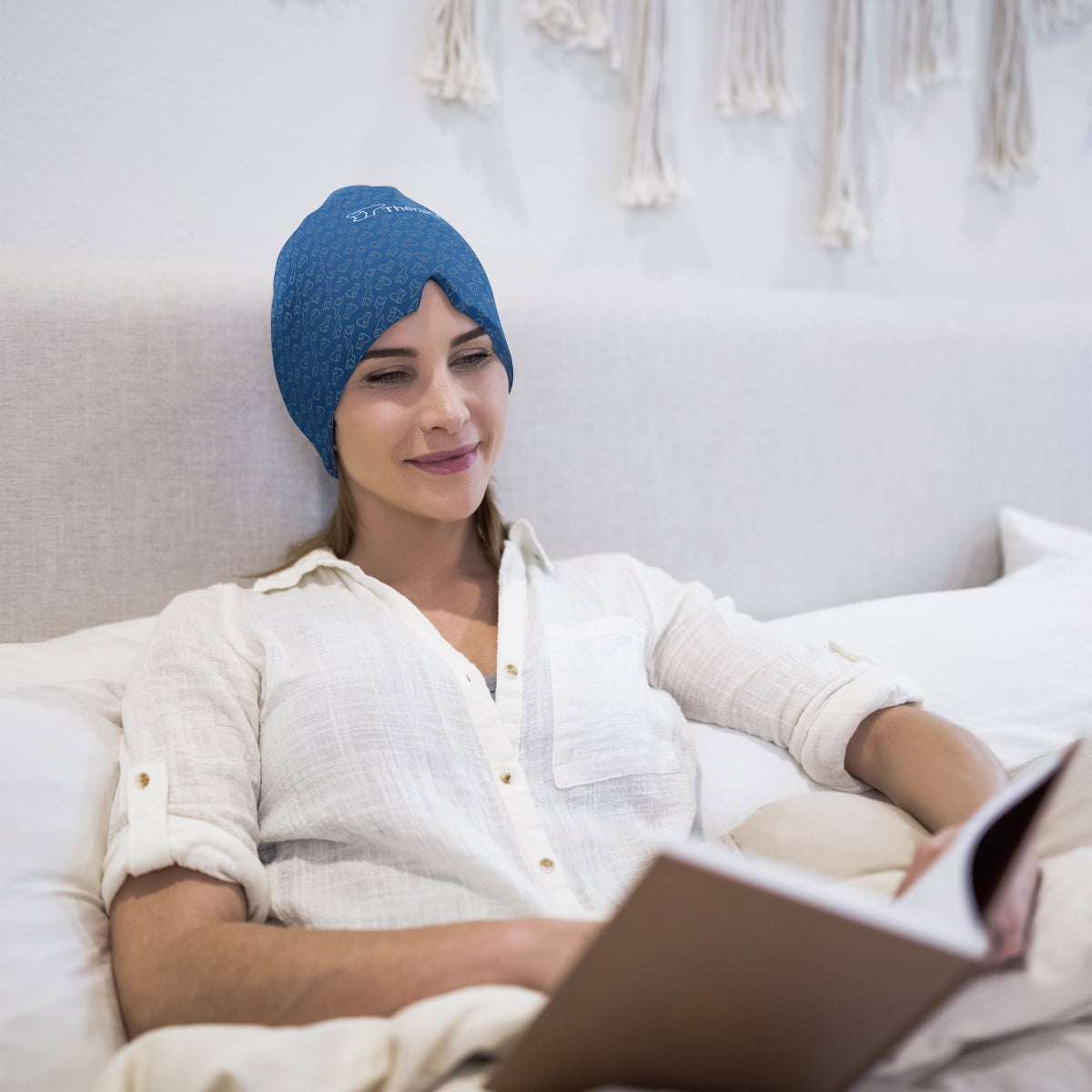 TheraICE Headache Hat Soothing Migraine Relief Cap, 2-Pack