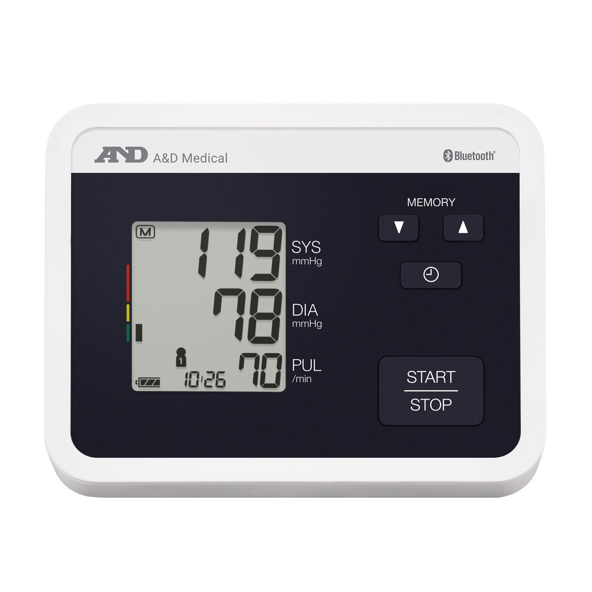 A&D Upper Arm Bluetooth Blood Pressure Monitor