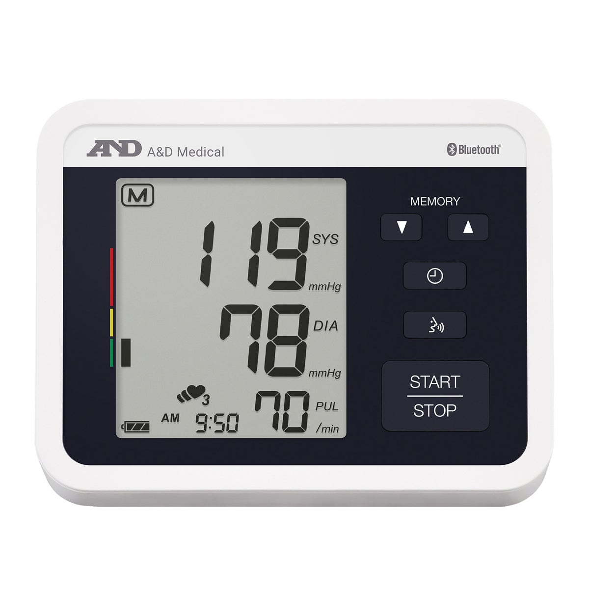 A&D Upper Arm Blood Pressure Monitor, Voice Guided - Retail $59