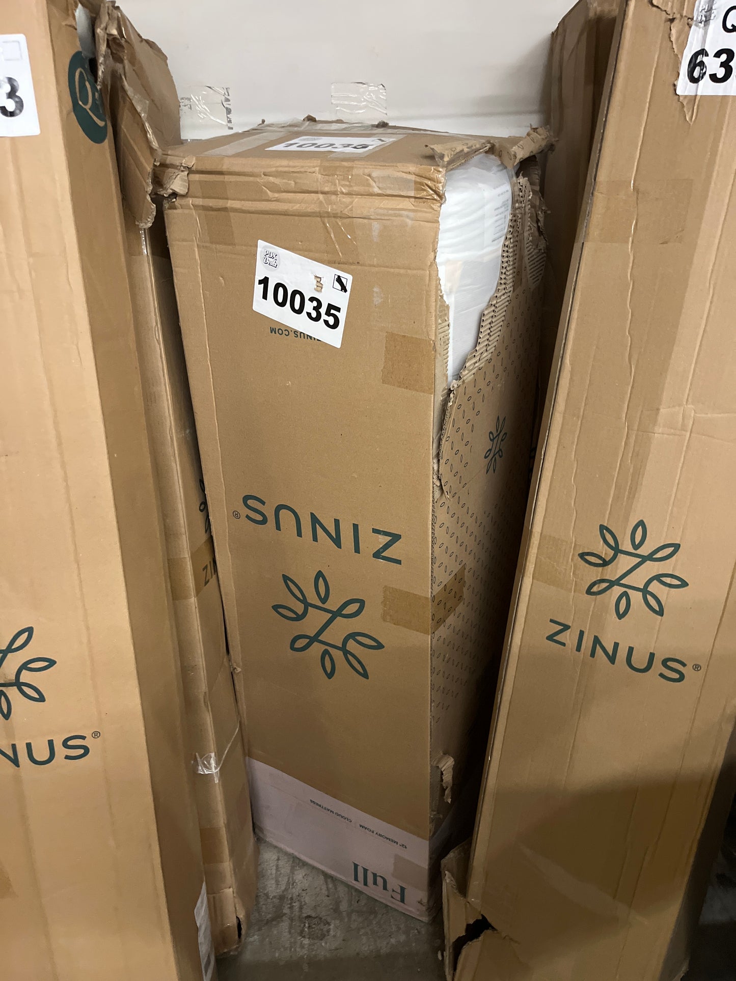 NEW - ZINUS 12 Inch FULL Cloud Memory Foam Mattress, Fiberglass Free, Pressure Relieving