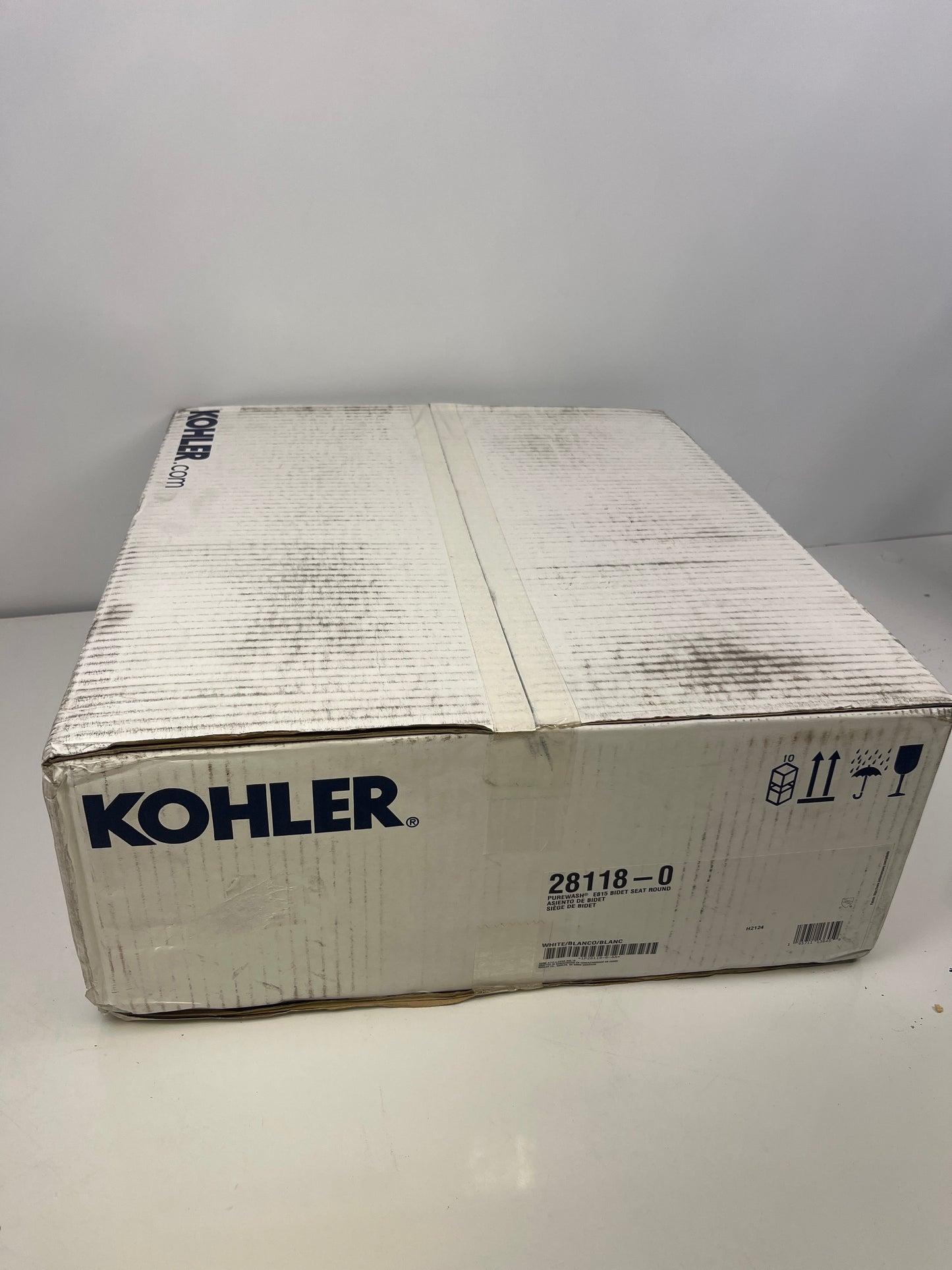 NEW - Kohler E-815 ROUND Premium Bidet Toilet Seat with Remote Control - Retail $350