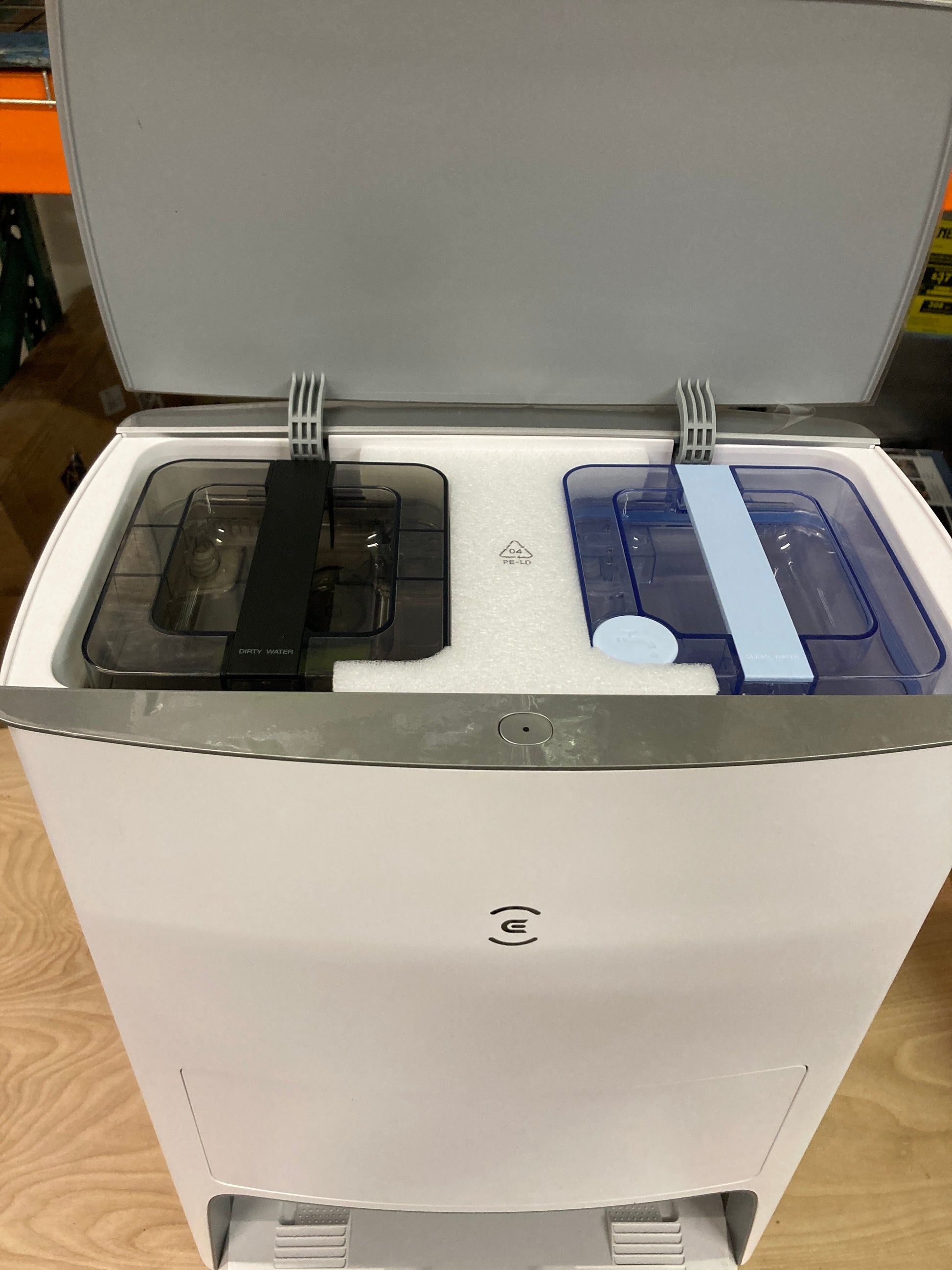 ECOVACS DEEBOT T20 Omni Robot Vacuum and Mop, Hot Water Mop Washing, Self-Emptying, Hot Air Drying, 6000Pa Suction, OZMO Turbo Spinning Mop with Auto Mop Lift, Obstacle Avoidance, YIKO Voice Assistant Default Title