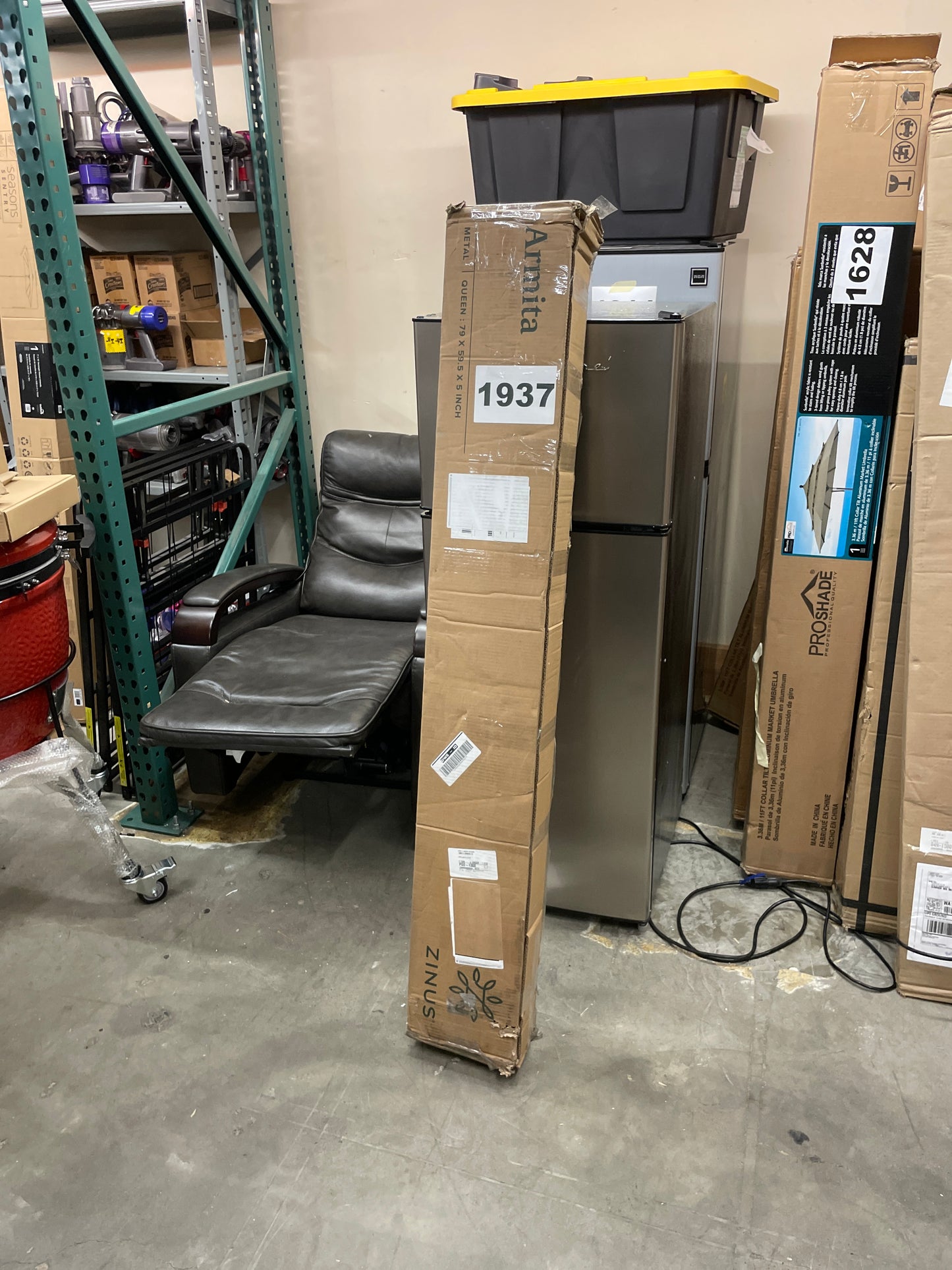 ZINUS 5 Inch Metal Smart Box Spring, 700 lbs Mattress Foundation, Strong Frame, Easy Assembly, Queen Default Title