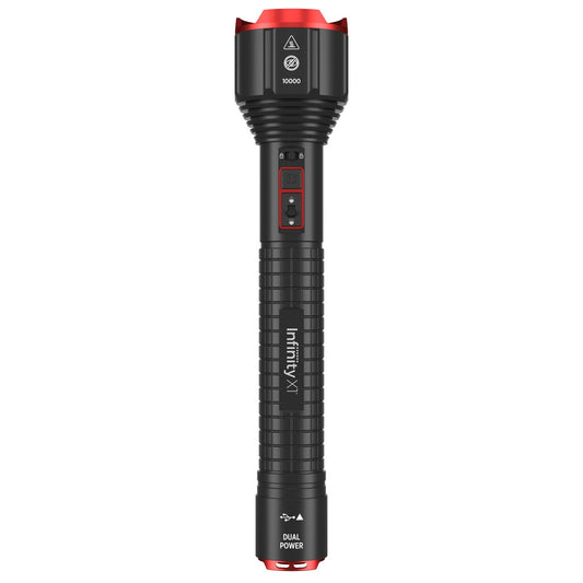 Infinity X1 10,000L Dual Power Rechargeable Flashlight
