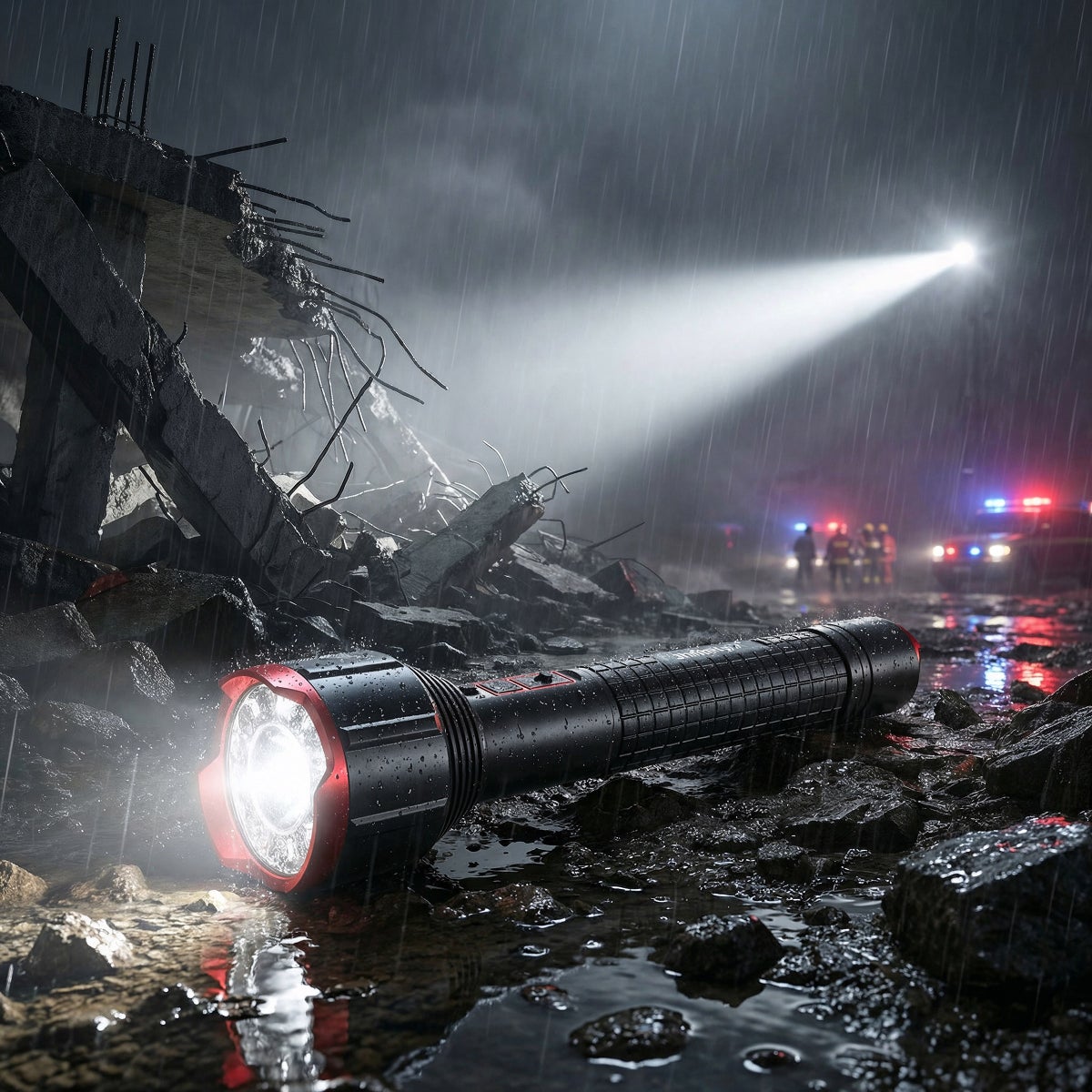 Infinity X1 10,000L Dual Power Rechargeable Flashlight
