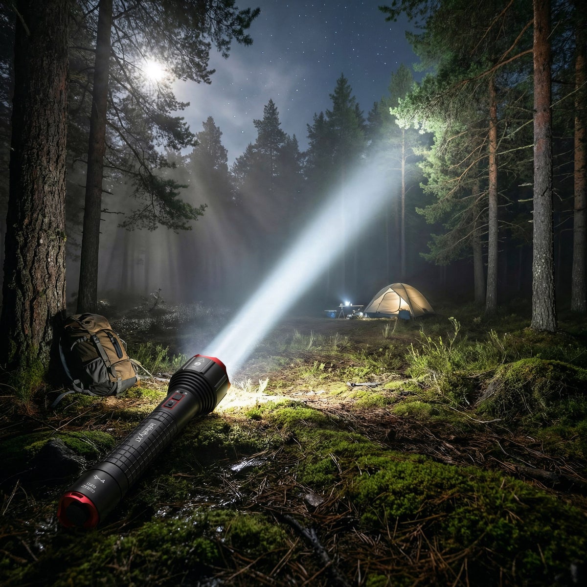 Infinity X1 10,000L Dual Power Rechargeable Flashlight