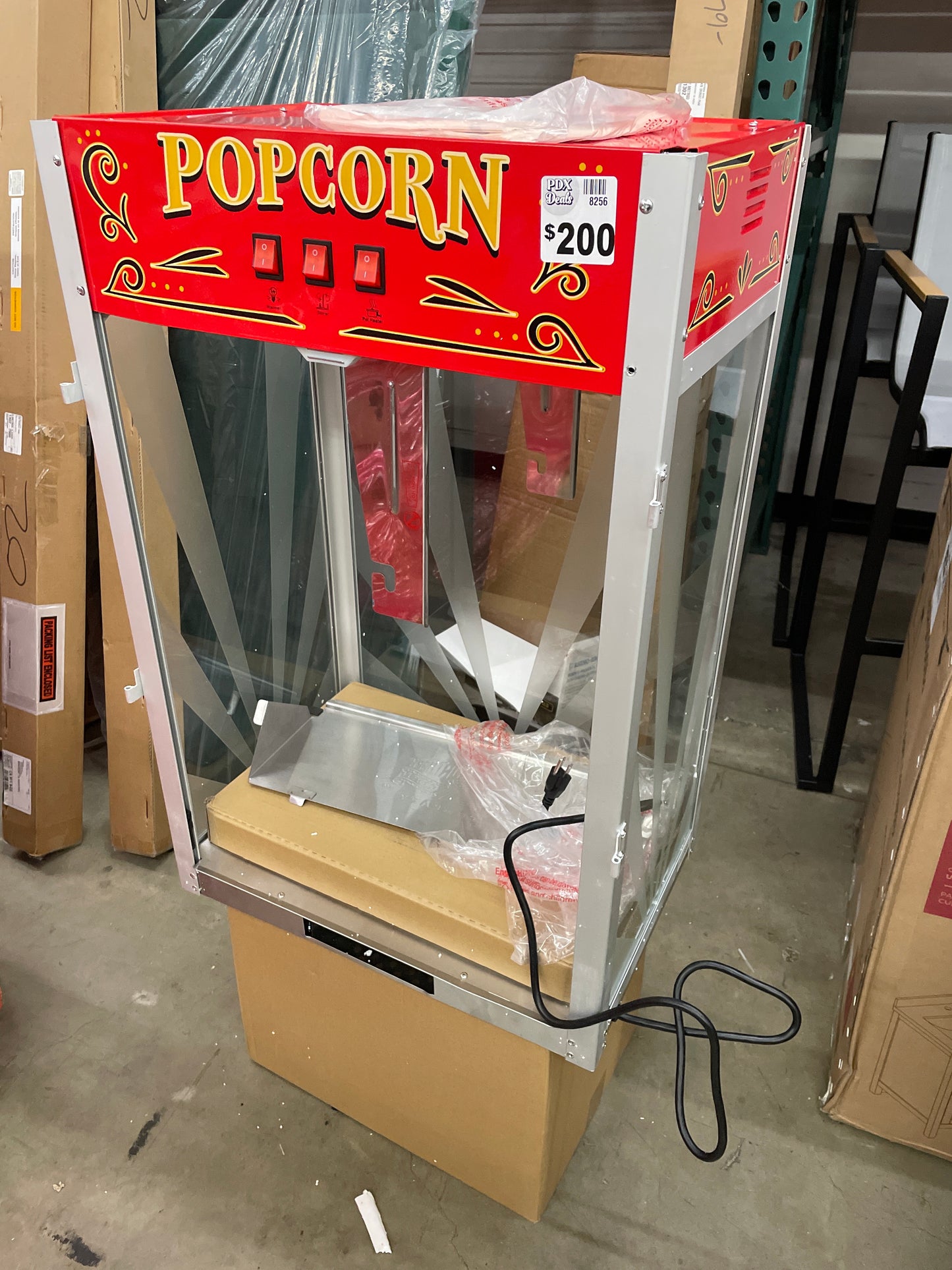 Great Northern Midway Marvel Commercial Quality Popcorn Popper Machine 16 Ounce