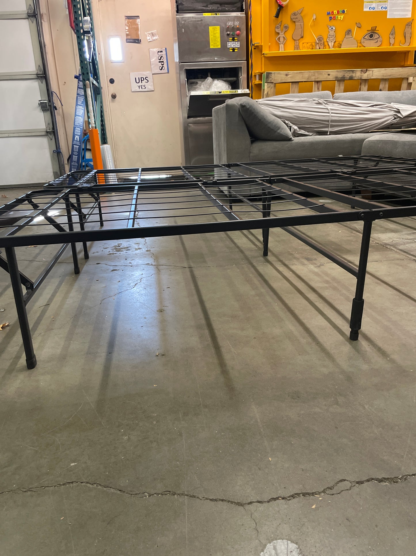 ZINUS SmartBase Tool-Free Assembly Mattress Foundation / 14 Inch Metal Platform Bed Frame / No Box Spring Needed / Sturdy Steel Frame / Underbed Storage, King Default Title