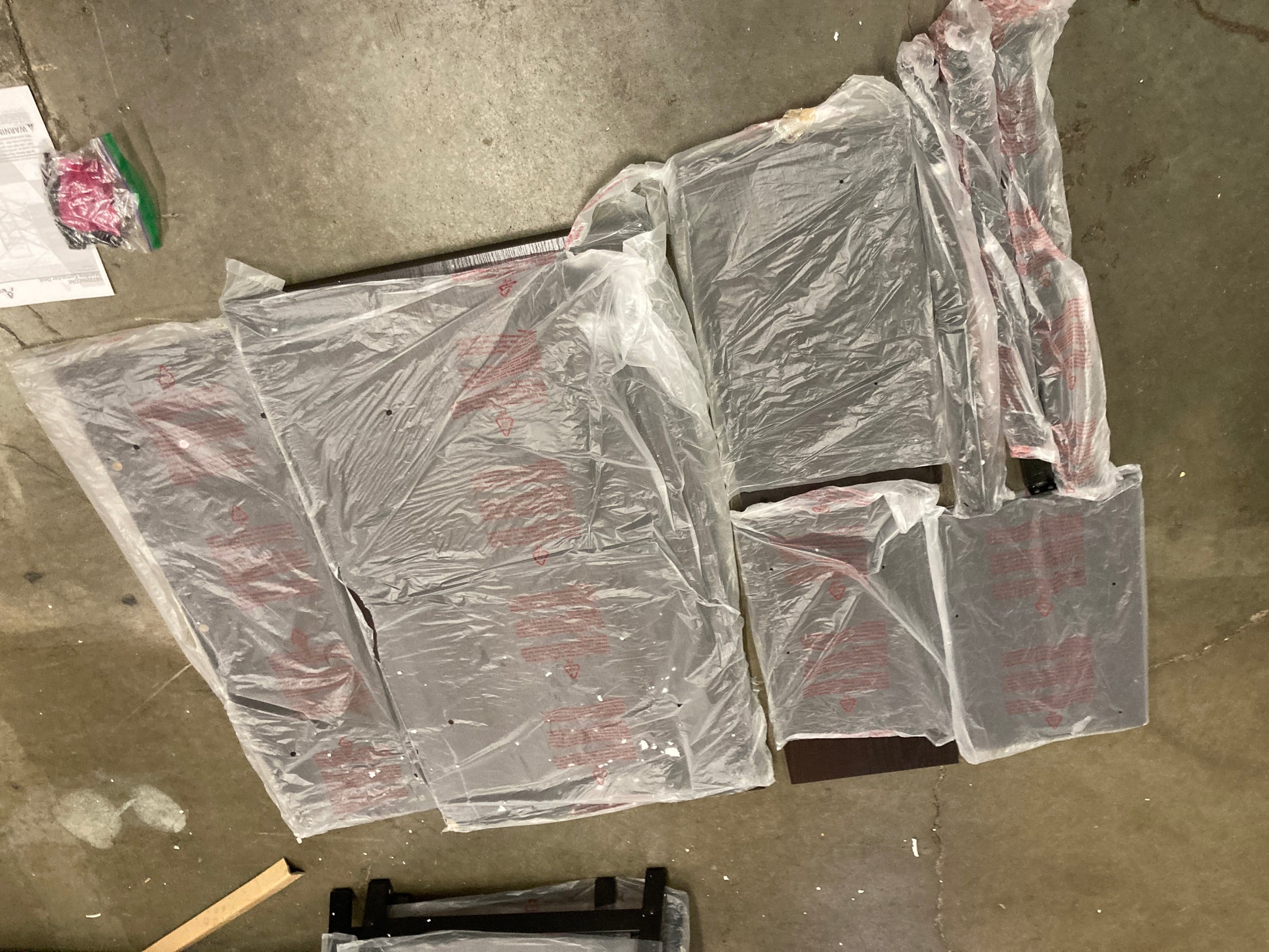 Ameriwood Home Coleton Standing Desk, Brown - Retail $159 Default Title