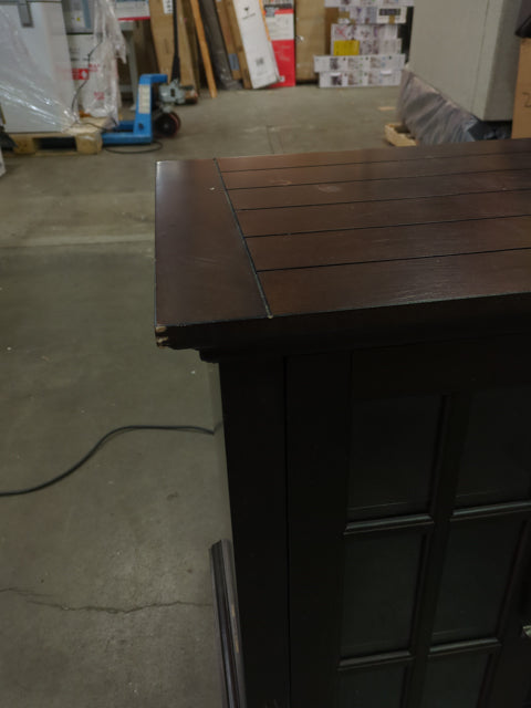 Costco - Tresanti Mayson TV Console with ClassicFlame CoolGlow 2-in-1 Electric Fireplace and Fan - Retail $599