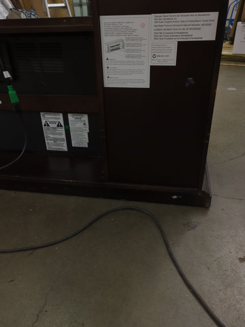 Costco - Tresanti Mayson TV Console with ClassicFlame CoolGlow 2-in-1 Electric Fireplace and Fan - Retail $599